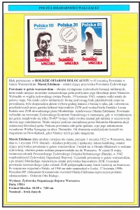 Żydowska Organizacja Bojowa Marek Edelman Blok 1981 rok