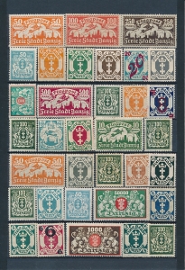 WMG zestaw znaczków czyste (*)