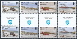 Falkand Islands Mi.626-629 parki rozdzielone marginesem czyste**