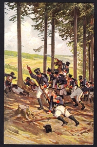 Wojny napoleońskie pocztówka
