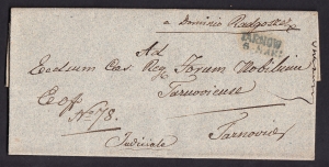 Tarnów obwoluta listu 1844 rok