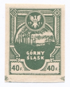 Poczta Powstańcza na Górnym Śląsku fi.4 A czysty**