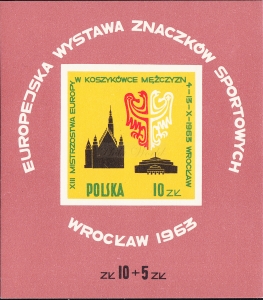 1276 blok 39 kreska na ratuszu gwarancja+opis czysty**