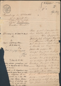 Bydgoszcz dokument 1842