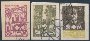 Litwa Środkowa 31-33 A kasowane