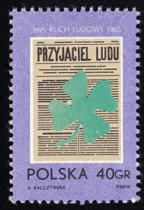 1436 plamka na koniczynie czysty**