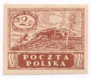 0095 A xa brązowopomarańczowy czysty** Wydanie w walucie markowej