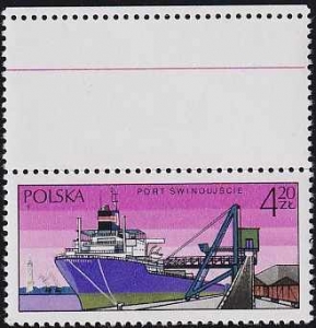 2333 pustopole nad znaczkiem czysty** Polskie porty