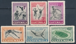 Guatemala Mi.0507-512 czyste**