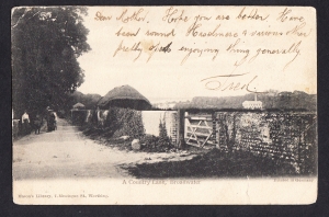 Anglia pocztówka poczta wojskowa 1906 rok