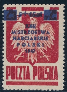 0417 litery zł zalane czysty**