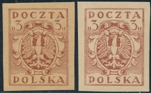 0073 Ax jasnobrązowy odmiany papieru czyste**