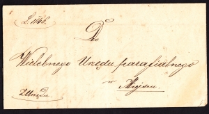 Wieliczka list miejscowy Interes Duchowny 1875 rok