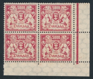 WMG 146 w czwórce czyste** Wydanie obiegowe - herb Gdańska