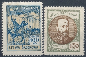 Litwa Środkowa 42-43 B czyste*
