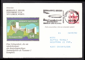Niemcy formularz poczty UNO 
