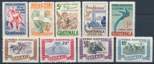 Guatemala Mi.0545-553 czyste**