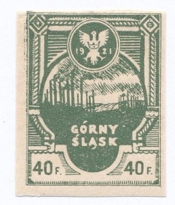 Poczta Powstańcza na Górnym Śląsku fi.4 A czysty**