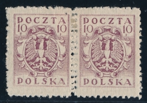 0087 B podwójne ząbkowanie pionowe parka czysta*