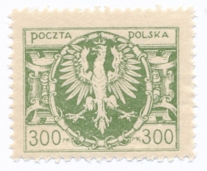 0139 bm zielony ZL 11½ czyste** Duży orzeł - uzupełnienie
