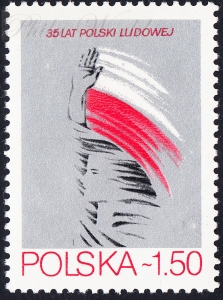 2492 plamka na fladze czysty**