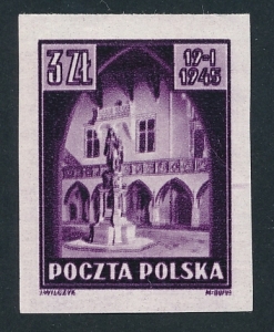 0365 Próba P2 ciemnoliliowa papier x2 druk podwójny gwarancja czysta**