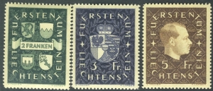 Liechtenstein Mi.0183-185 czyste**