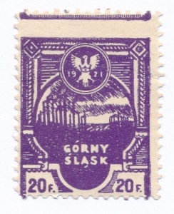 Poczta Powstańcza na Górnym Śląsku fi.2 B czysty*