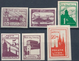 Litwa Środkowa D1-6 A czyste*