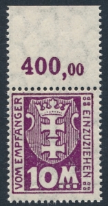 WMG D21 S margines czysty** Herb Gdańska