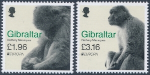 Gibraltar 2000-2001 czyste** Europa Cept
