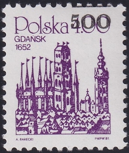 3086 MK1 fioletowy nadruk czarny czysty**