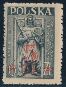 0418 a nadruk jasnoczerwony czysty**