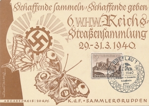 Wrocław kartka stempel okolicznościowy 1940 rok