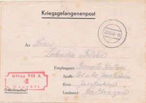 Murnau listownik 1940 rok
