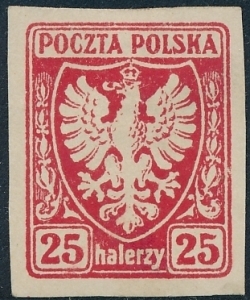 0062 prawe 5 nominału ścięte czysty