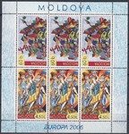 Mołdawia Mi.549-550 zeszycik czyste**