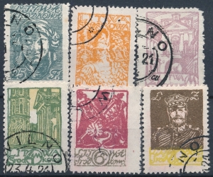 Litwa Środkowa 14-19 B kasowane