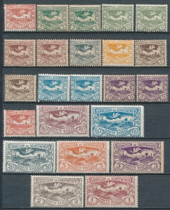 Plebiscyty Górny Śląsk zestaw znaczków czyste*