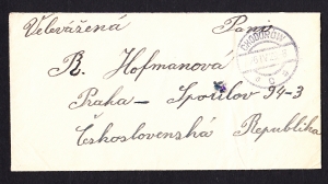 0238 Chodorów koperta listu 1929 rok