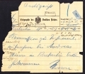 Deutsches Reich telegram Lubliniec 1905 rok