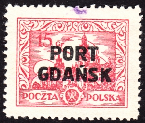 Port Gdańsk 14 a IIx kasowany gwarancja+opis