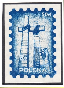 1986 Poczta Polska Poznański Czerwiec b.niebieska