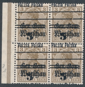 0009 I b czwórka nominał na dole gwarancja czyste**