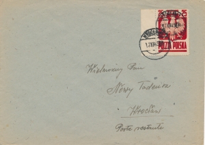 0346 koperta listu miejscowego Wrocław 