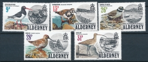 Alderney Mi.13-17 czyste**