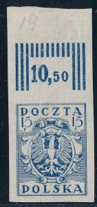 0088 Próba P4 niebieska papier żeberkowany poziomo gwarancja czysta