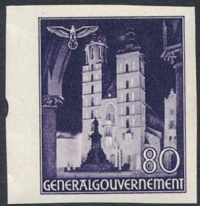 GG 050 nieząbkowany gwarancja czysty** Widoki zabytkowych budowli 