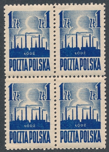 0358 cx niebieski papier szarobiały średni ZL 11 czwórka gwarancja czysty**
