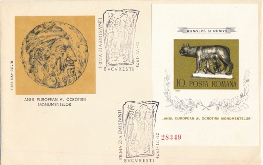 Rumunia Mi.3274 Blok 122 FDC